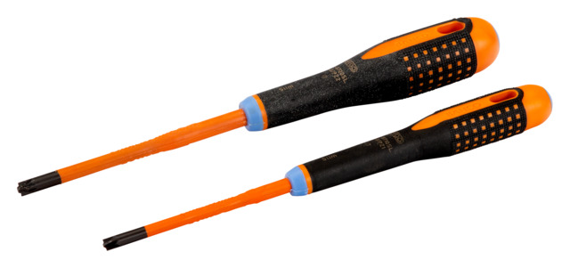Bahco Pozidriv Insulated Screwdriver Set, 2-Piece