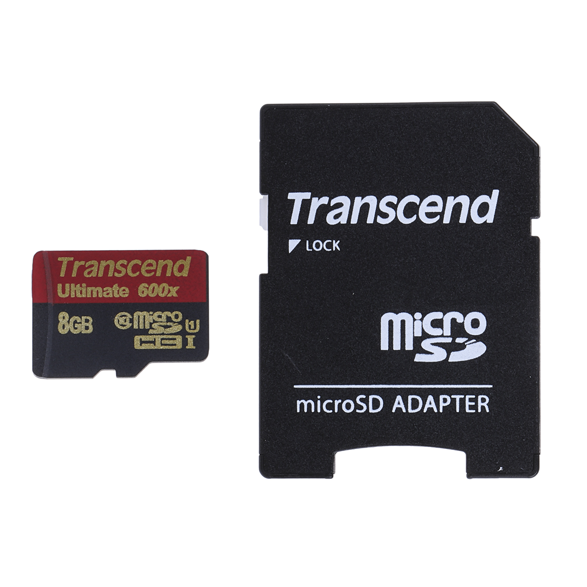 Transcend 8 GB MicroSDHC Micro SD Card, Class 10, UHS-1 U1