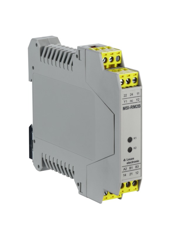 Leuze MSI-RM2B Safety Relay 24V 1 Safety Contacts