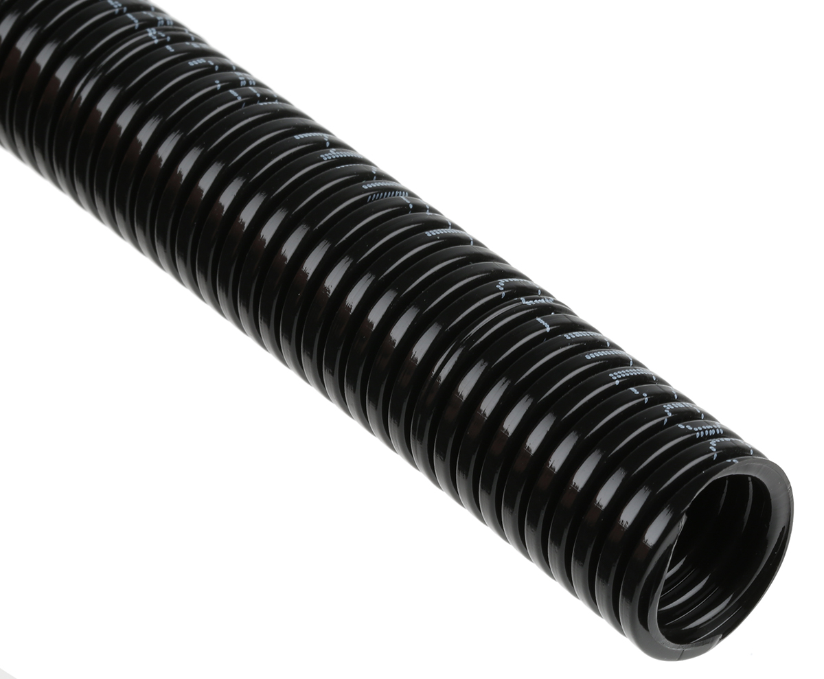 Adaptaflex Flexible Conduit, 20mm Nominal Diameter, Polyamide, Black