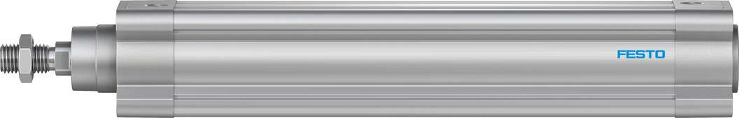 Festo Pneumatic Piston Rod Cylinder - 1376311 50 mm Bore, 250 mm DSBC Series, Double Acting Acting