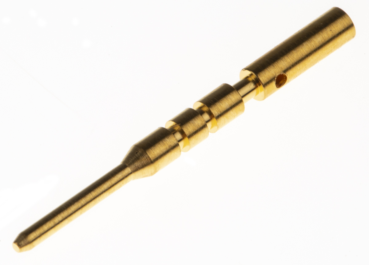 Phoenix Contact Male Crimp Circular Connector Contact, Contact Size 0.8mm, Wire Size 0.34 → 0.5 mm²