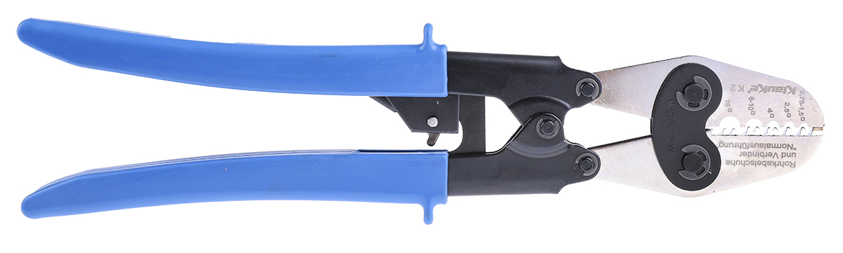 Klauke Hand Ratcheting Crimp Tool for Tubular Cable Lugs