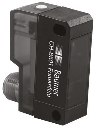 Baumer Diffuse Photoelectric Sensor, Block Sensor, 20 mm → 350 mm Detection Range