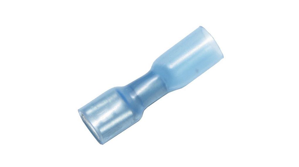 nVent RAYCHEM B-106 Series Blue Yes Socket Spade Connector, Socket, 6.35 x 0.81mm Tab Size