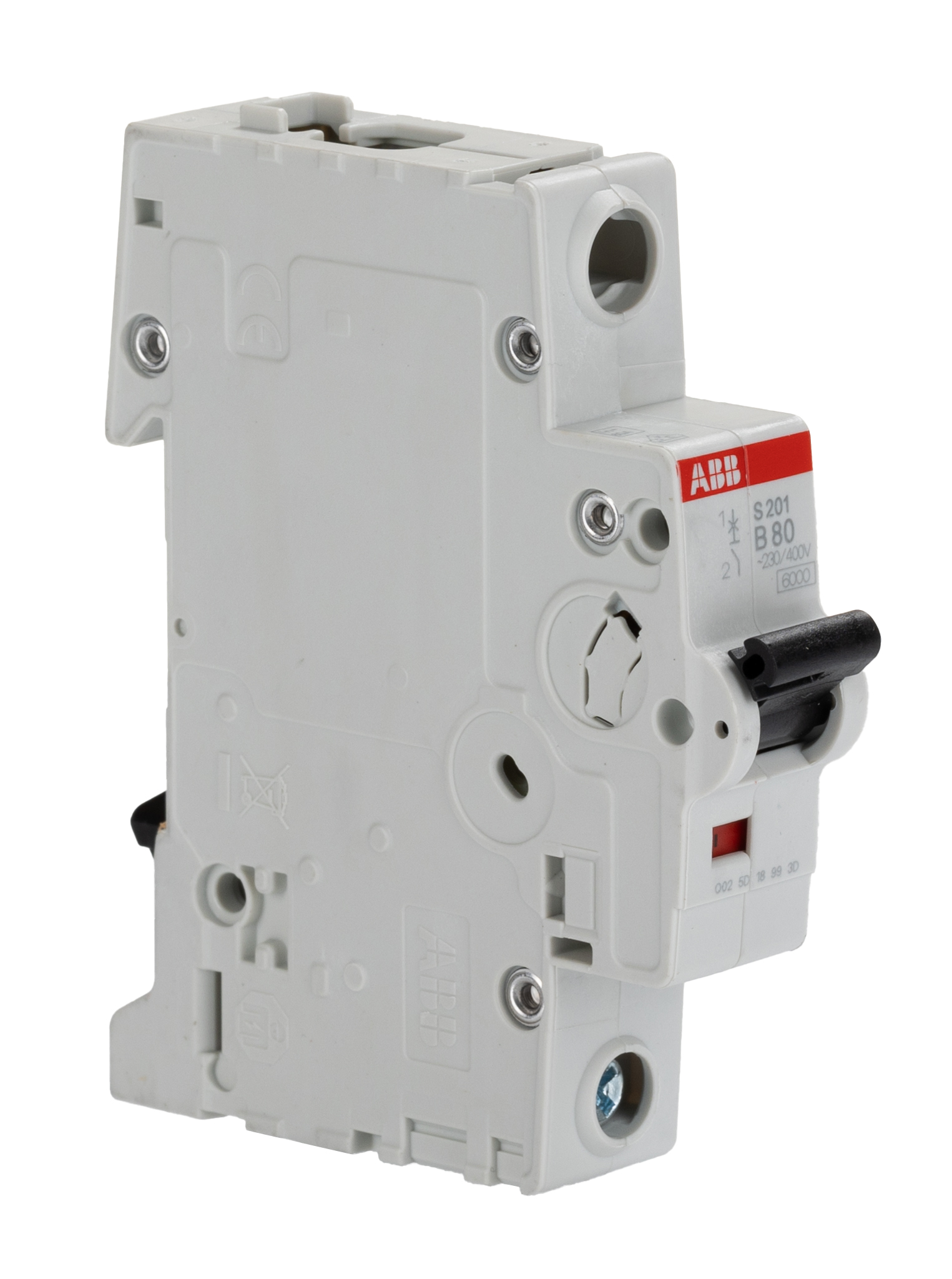ABB Compact Home SH200 MCB, 3P, 32A Curve B, 440V AC, 6 kA Breaking Capacity