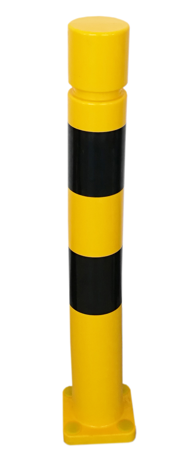 RS PRO Black & Yellow Polyurethane Post