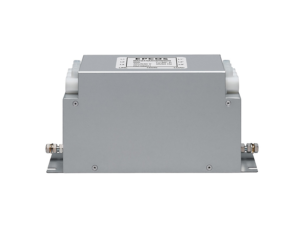 EPCOS, B84243A 12A 305/530 V ac 50/60Hz EMC Filter, Terminal Block 3 Phase