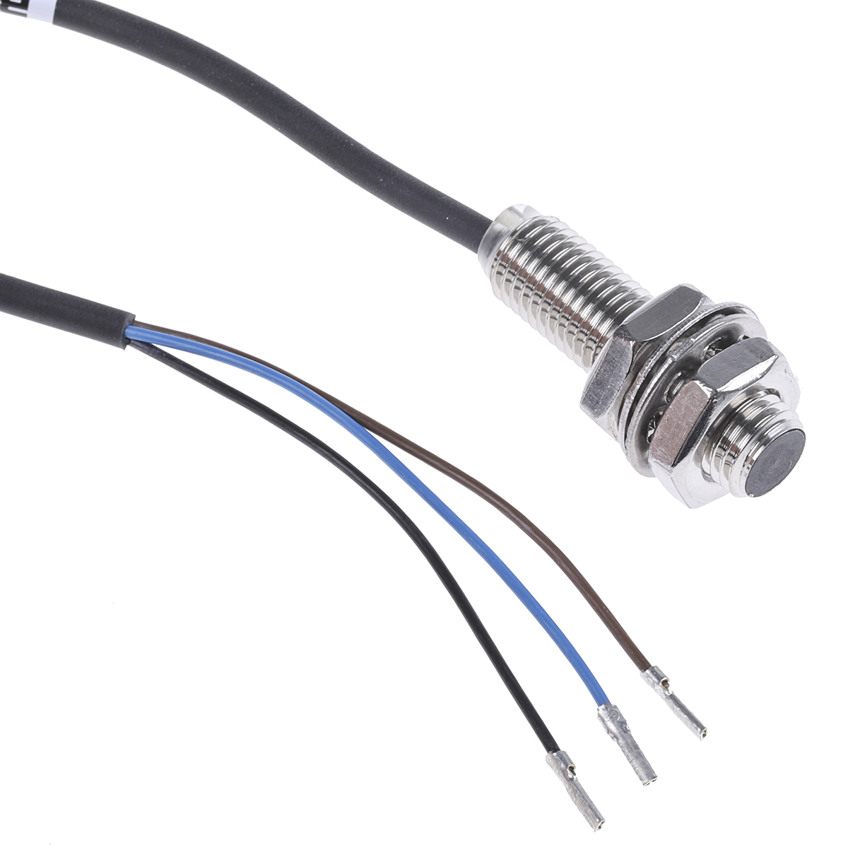 BALLUFF Inductive Threaded Barrel Proximity Sensor, M8, 1.5 mm Detection, PNP NO, 10 → 30 V dc