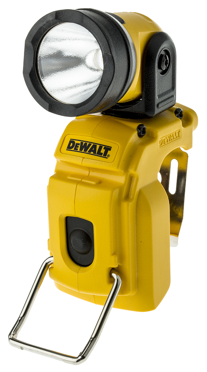 DeWALT LED Hand Lamp Yellow - Rechargeable 130 lm