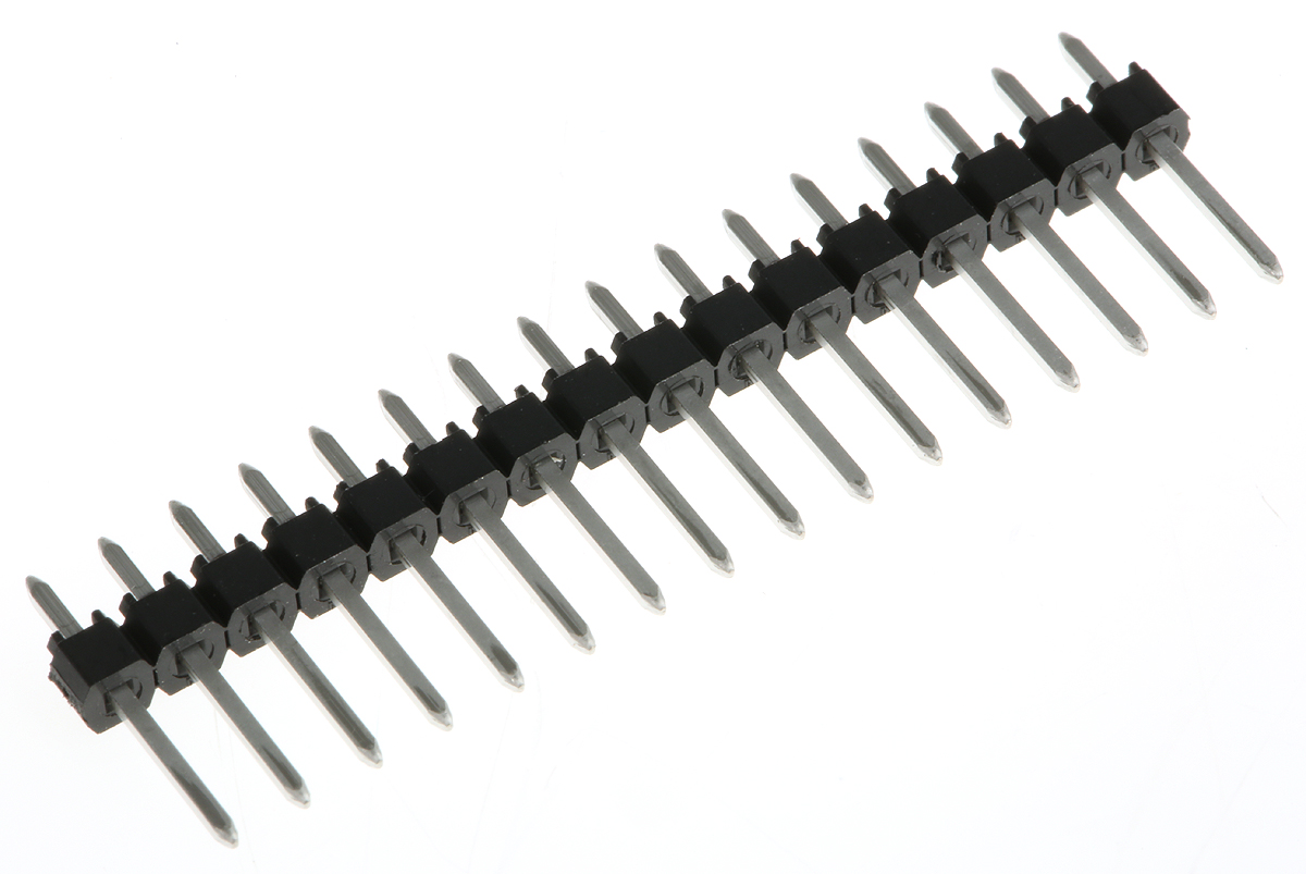 Molex C-Grid III Series Straight Through Hole Pin Header, 16 Contact(s), 2.54 mm Pitch, 1 Row, Unshrouded