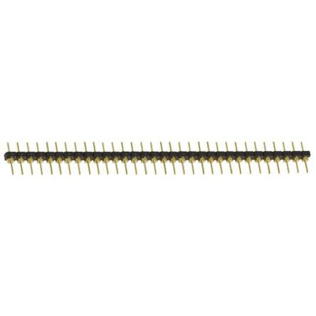 Samtec BBL Series Straight Through Hole Pin Header, 32 Contact(s), 2.54 mm Pitch, 1 Row, Unshrouded