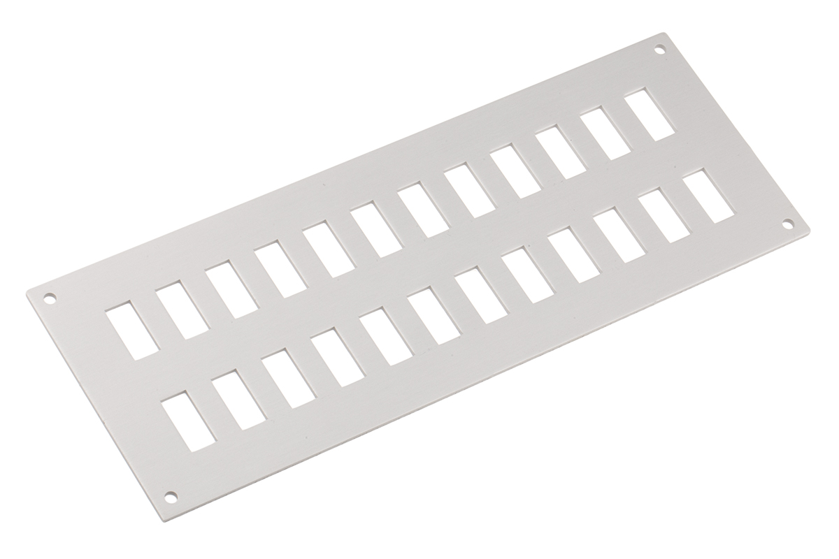 RS PRO Miniature Thermocouple Panel for Use with Up To 24 Fascia Sockets, RoHS Standard