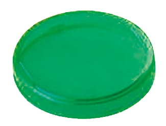 Panel Mount Indicator Lens Round Style, Green, 26mm diameter