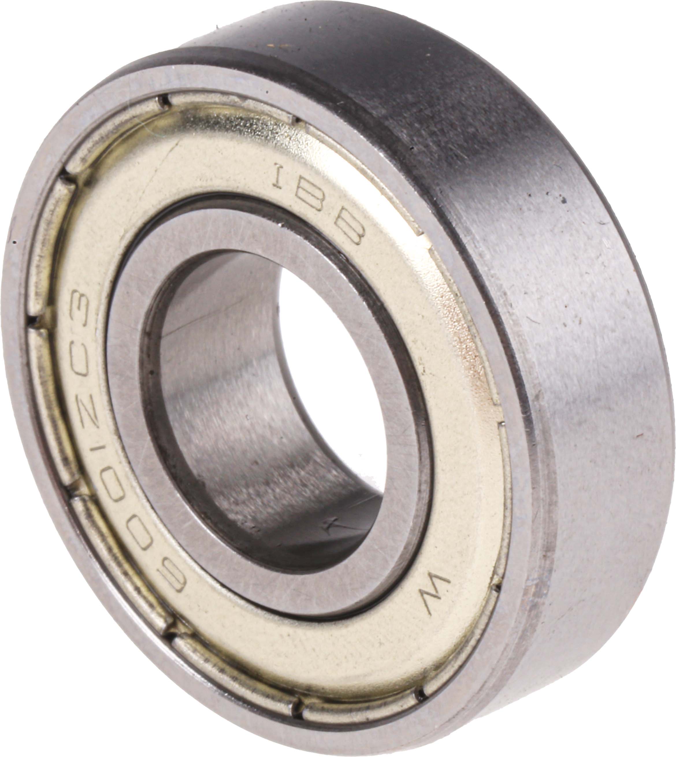 RS PRO 6001-2Z/C3 1 Row Ball Bearing - 12 mm ID, 28 mm OD