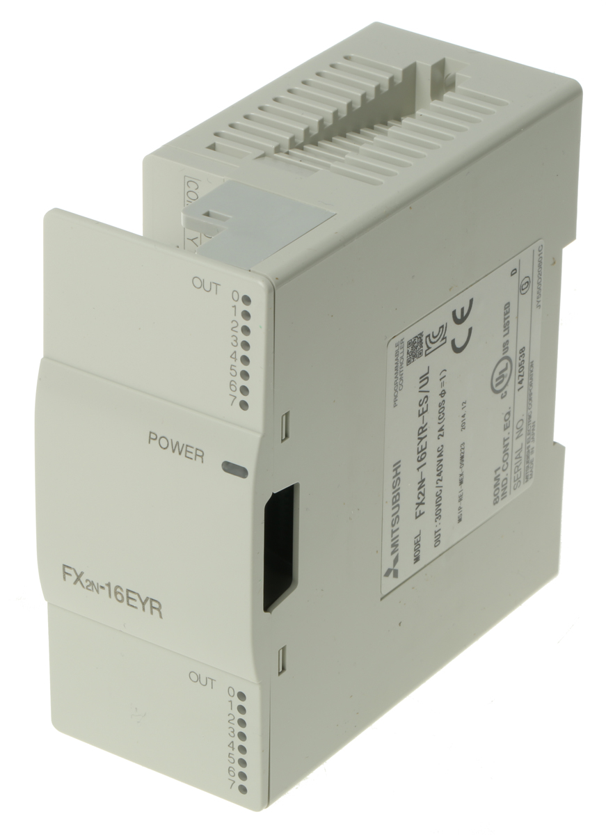 Mitsubishi FX2N Series Series PLC I/O Module for Use with FX2N Series, Relay