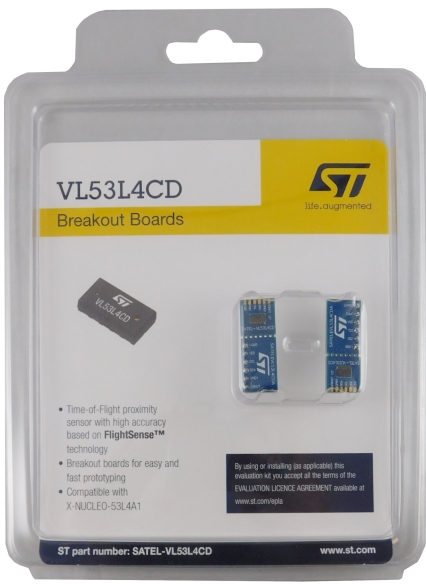 STMicroelectronics SATEL ToF Sensor Evaluation Board VL53L4CD
