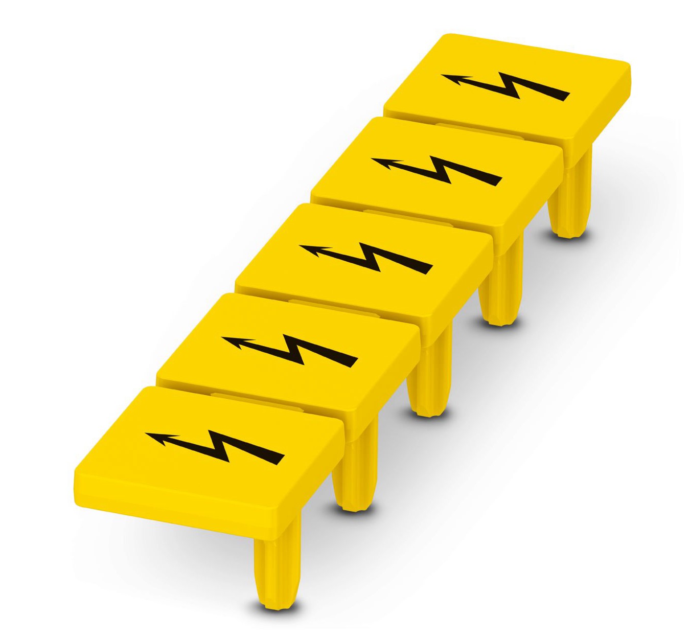 Phoenix Contact, WS PT 10 Marker Strip for use with  for use with Terminal Blocks