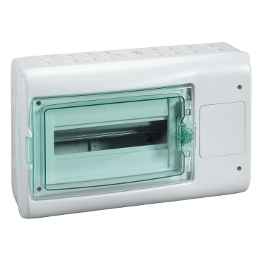 Schneider Electric Mureva Light Grey Smooth Polymer Electrical Enclosure, IEC, IP65,  Surface Mount, 1 Gangs, 280 x 448