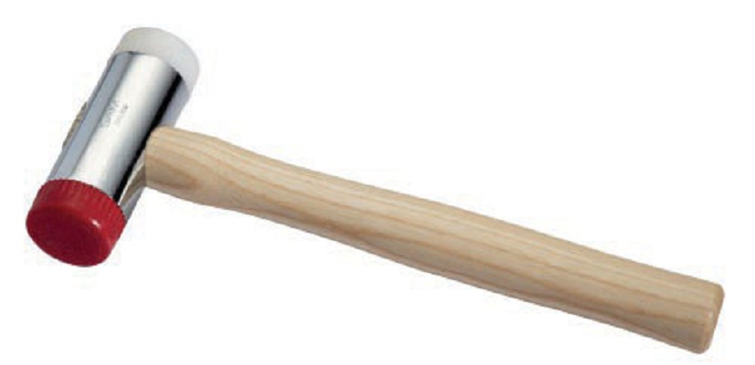 SAM Round Rubber Mallet 750g With Replaceable Face