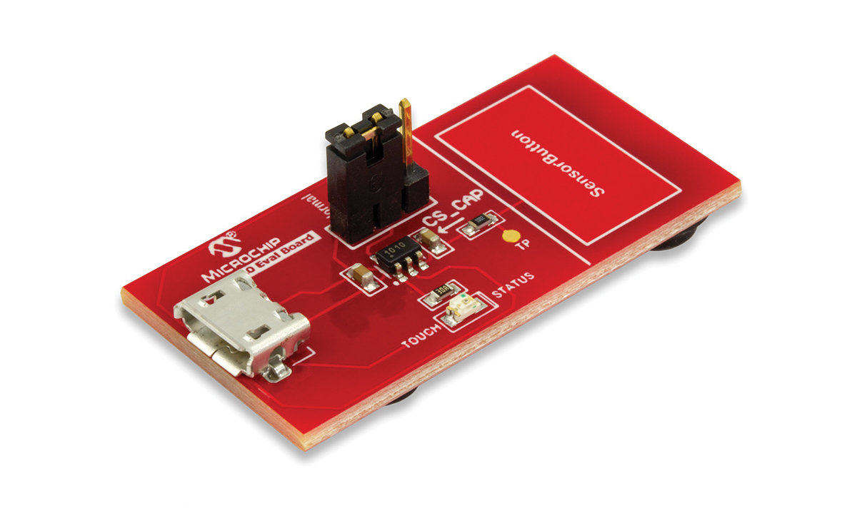 Microchip AT42QT1010 Evaluation Kit Evaluation Kit for AC160219