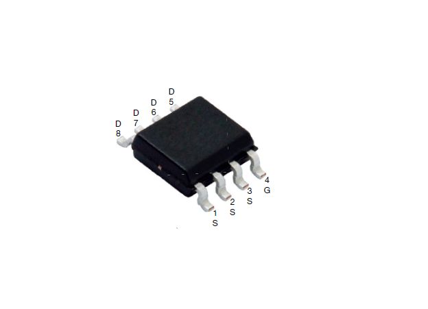 Vishay Si4153DY Type P-Channel MOSFET, -19.3 A, 30 V, 8-Pin SO-8 SI4153DY-T1-GE3