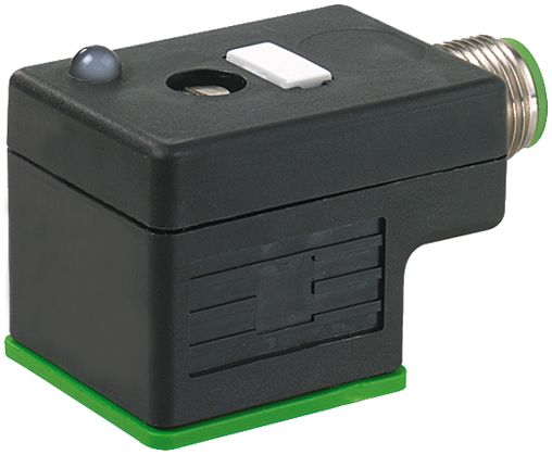 Murrelektronik Limited MSUD 4P, Male DIN 43650 Connector with Indicator Light, 24 V ac/dc Voltage