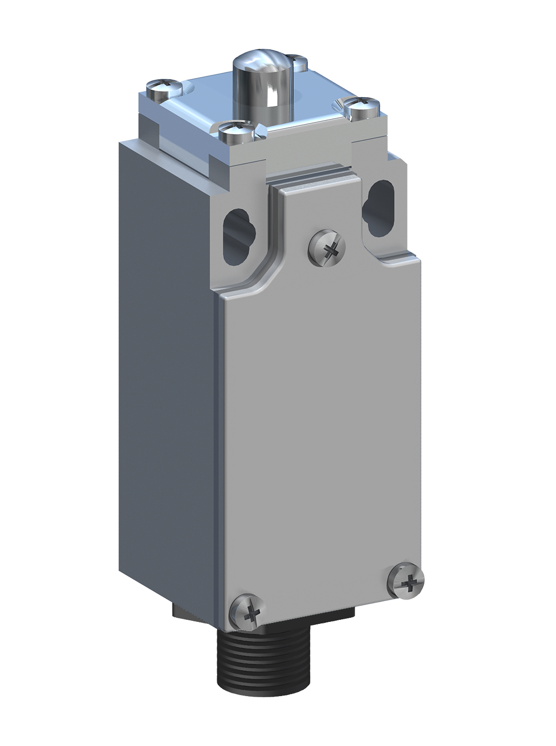 RS PRO Plunger Limit Switch, NO/NC, IP66, DPST, Metal Housing, 400V ac Max, 10A Max