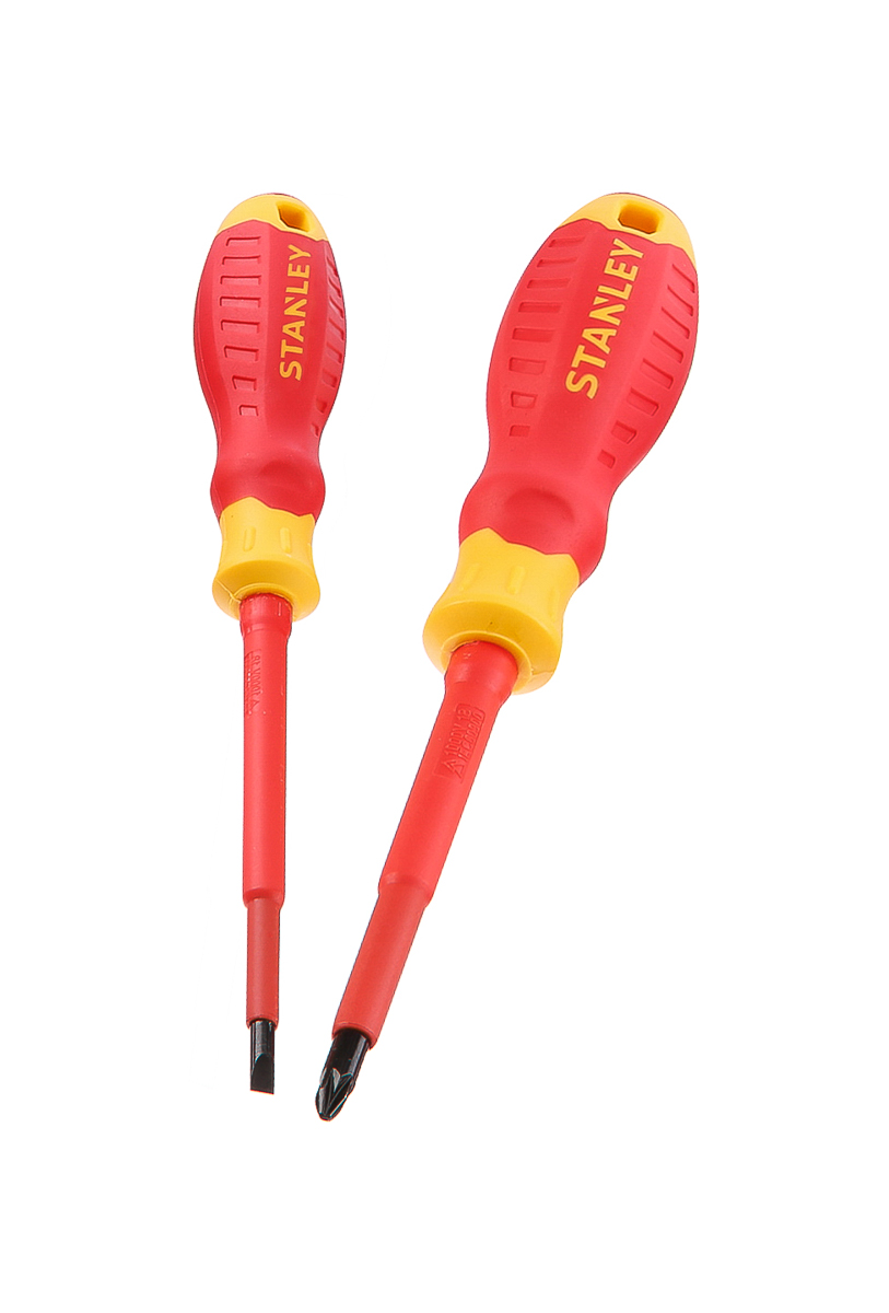 Stanley Pozidriv Insulated Screwdriver Set, 2-Piece