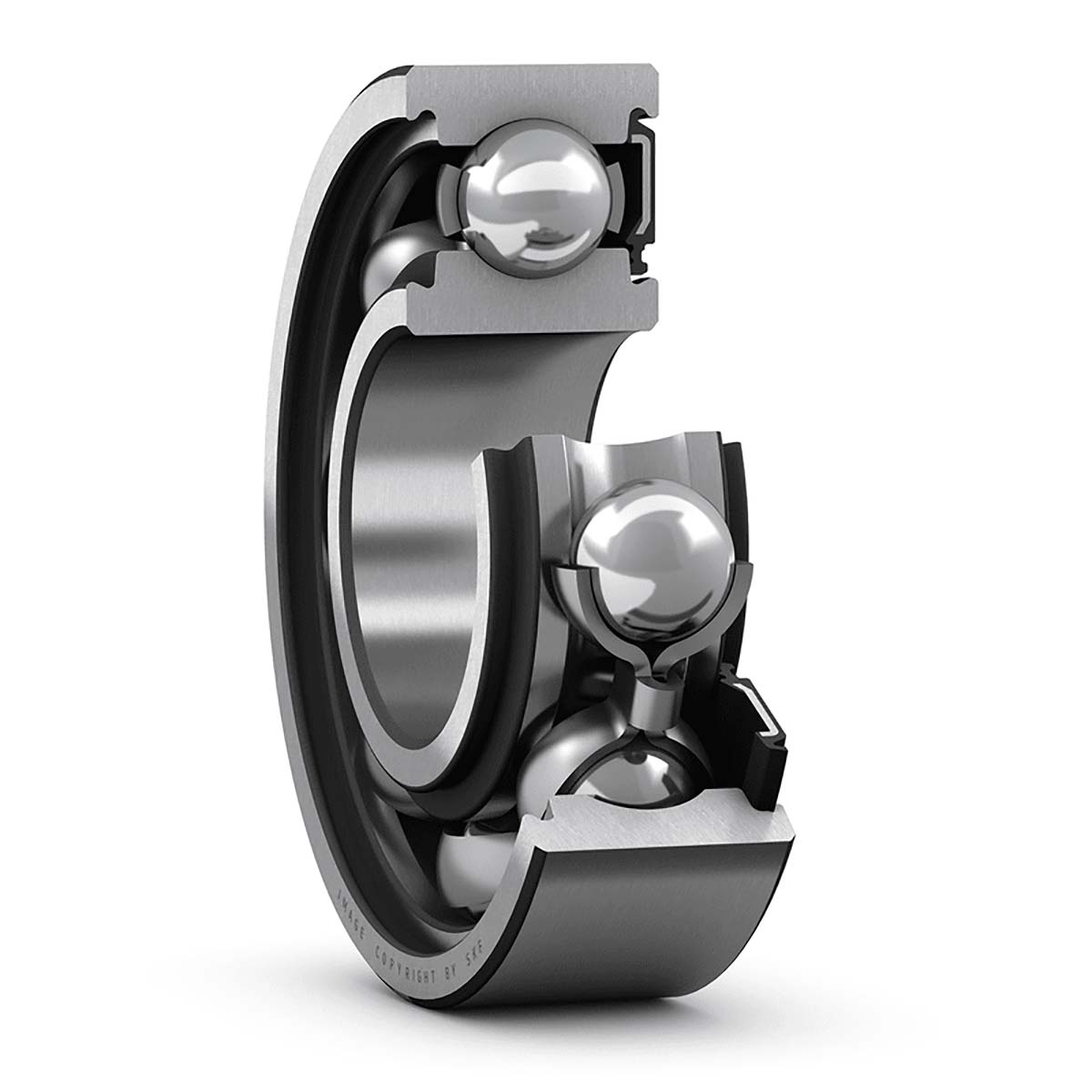SKF 6203-RSH 1 Row Ball Bearing - 17 mm ID, 40 mm OD