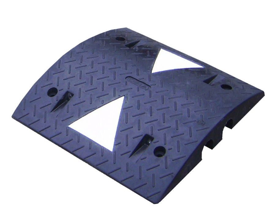 RS PRO 600mm Black/White Cable Cover in Rubber, 80mm Inside dia.