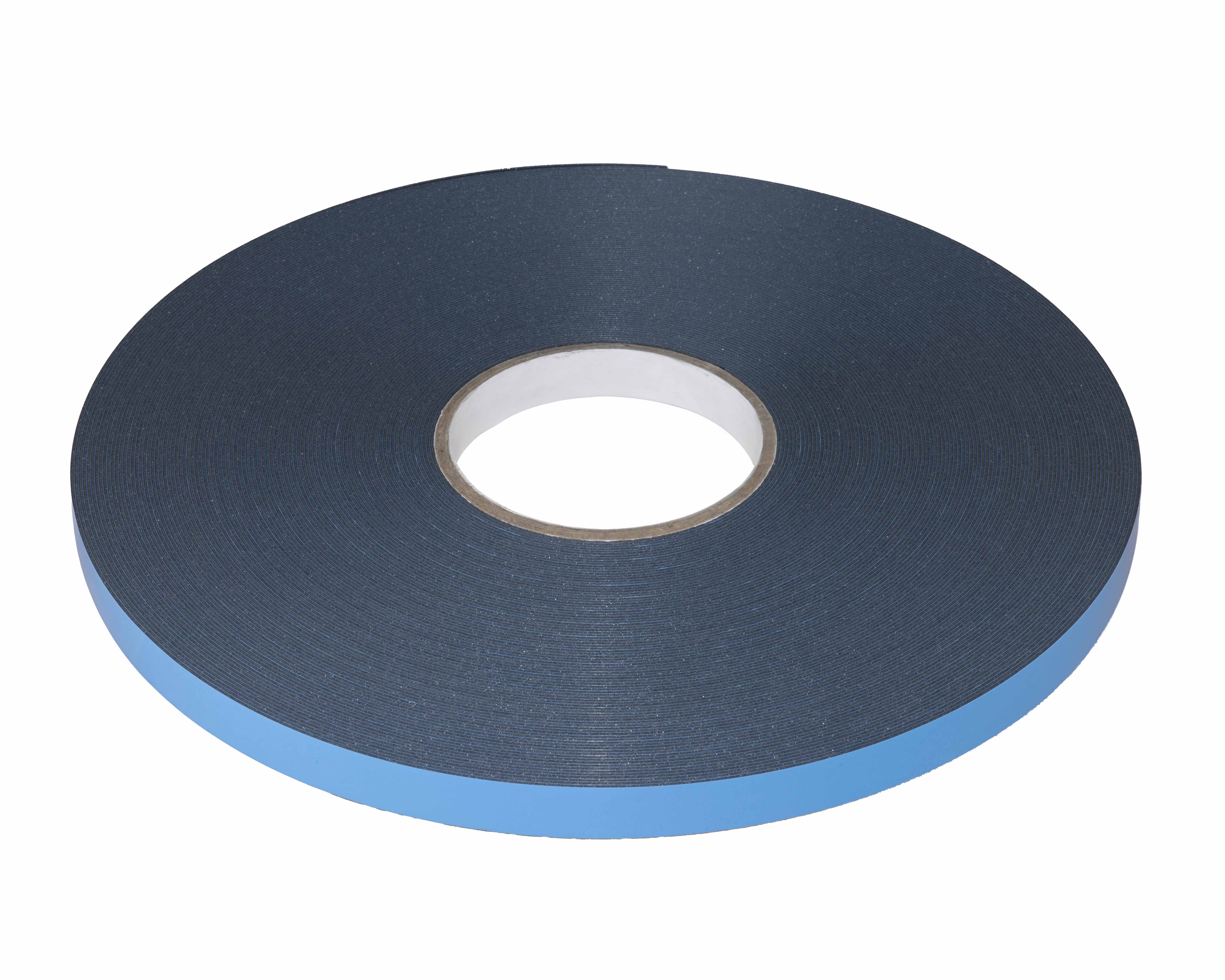 RS PRO Black Foam Tape, 9mm x 50m, 0.80mm Thick