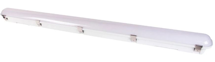 RS PRO 30, 38, 40, 55W LED Batten Light, 100 → 240 V Batten Emergency, 1 Lamp, Anti-corrosive, 1200mm Long, IP65