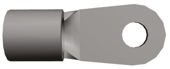 TE Connectivity, PIDG Uninsulated Ring Terminal, M5 Stud Size, 10.5mm² to 16.8mm² Wire Size