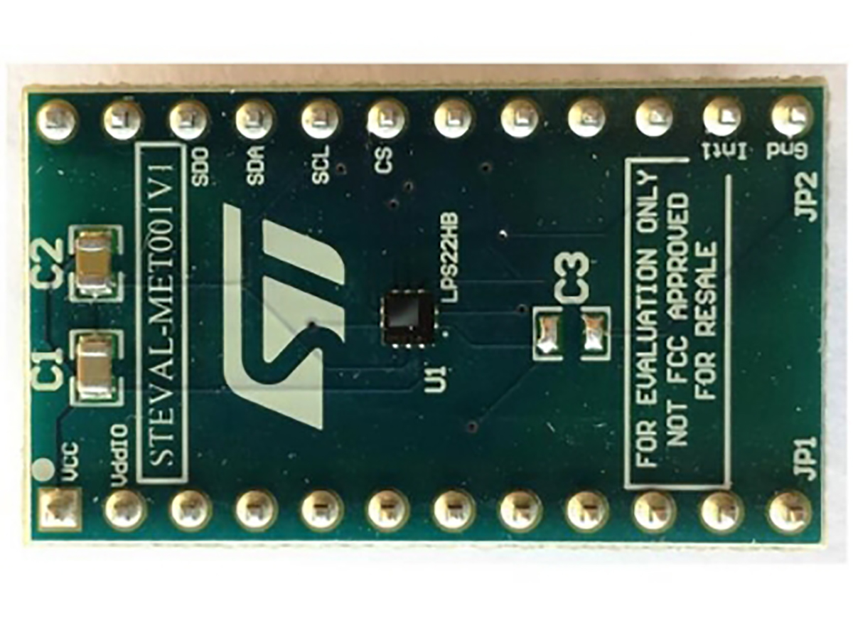 STMicroelectronics LPS22HB Adapter Board for a Standard DIL 24 Socket Adapter Board Standard DIL24 socket