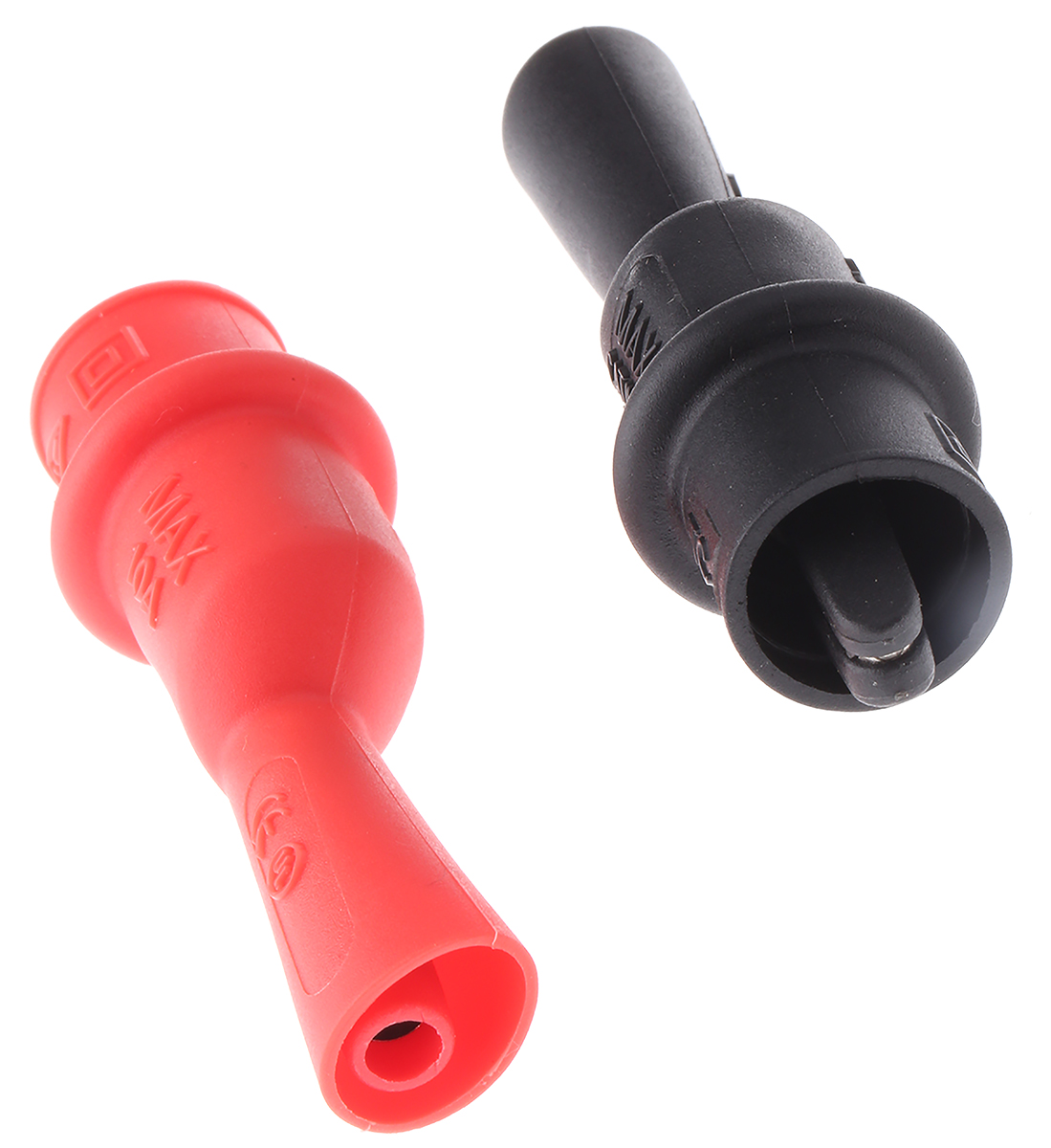 Keysight Technologies Crocodile Clip 4 mm Connection, 15A, Black/Red