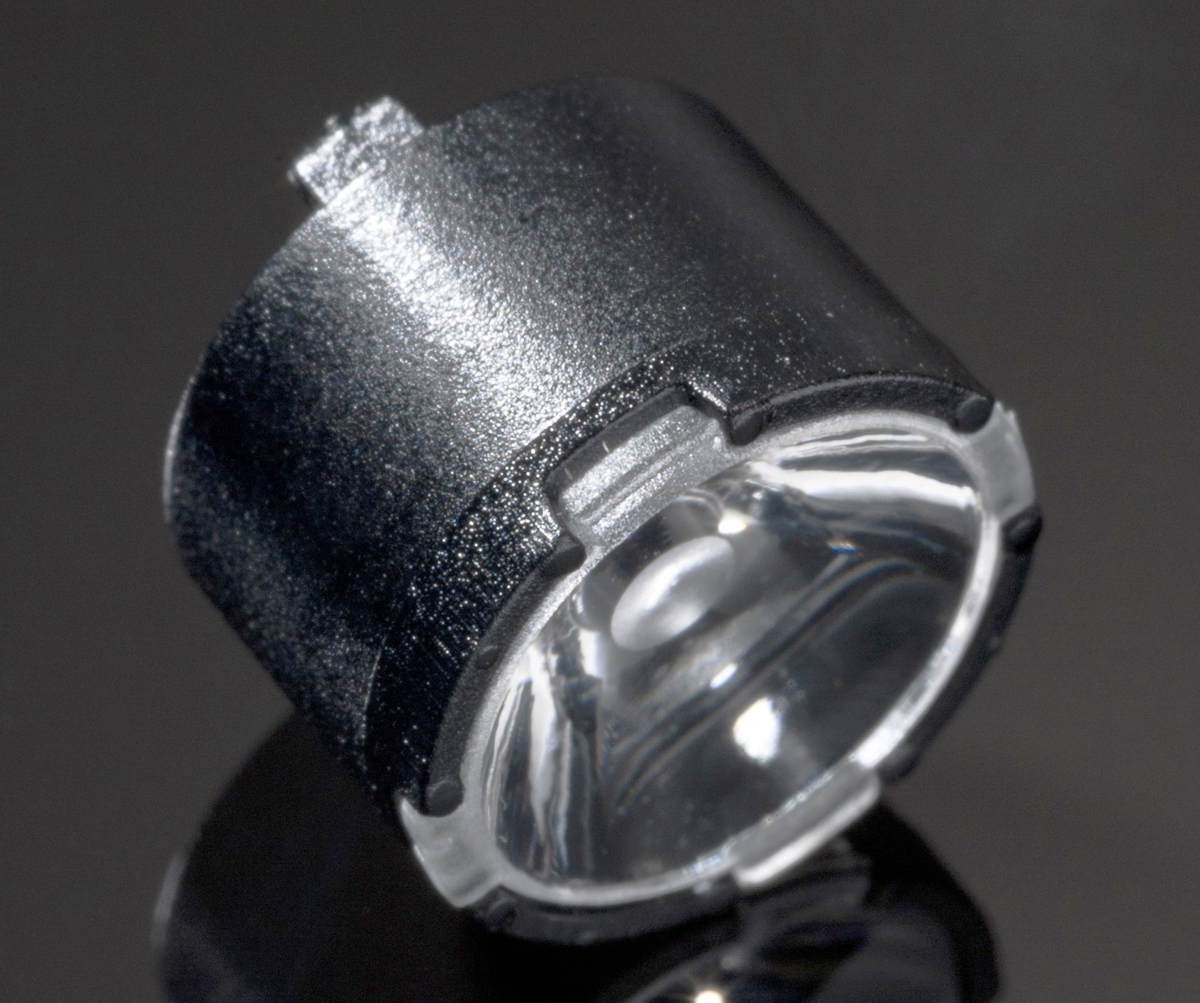 Ledil FP11055_LISA2-RS-PIN, Lisa2 Series LED Lens, 14.5 → 24 ° Spot Beam