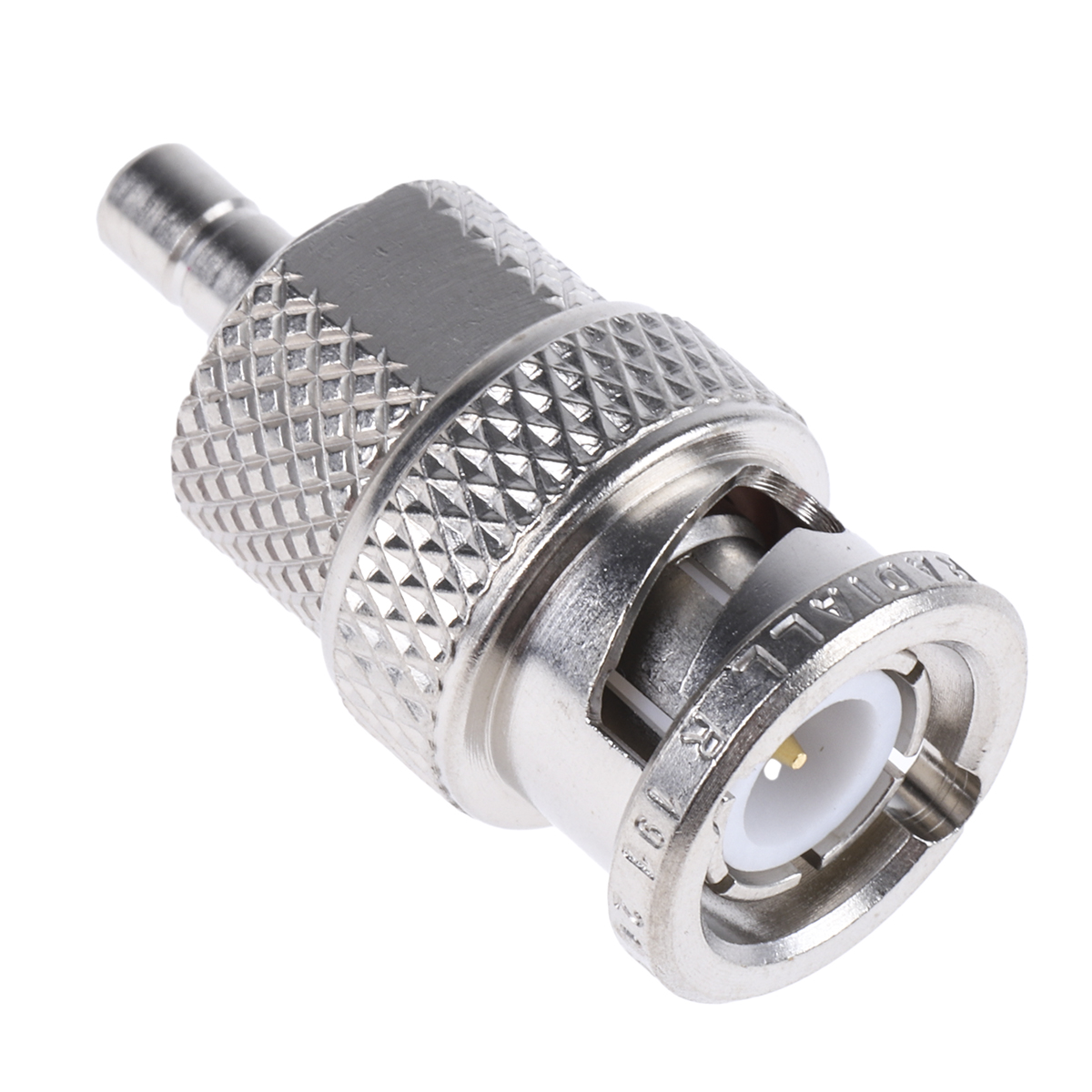 Radiall Straight 50Ω RF Adapter SMB Plug to BNC Plug 4GHz