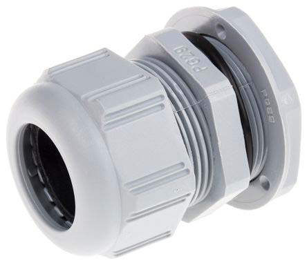 Legrand Grey Polyamide Cable Gland, M25 Thread, 12mm min., 18mm max., IP68