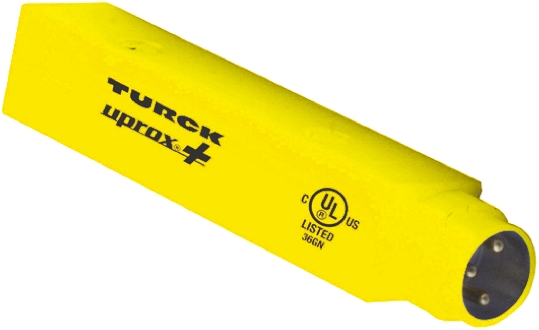 Turck Inductive Block Proximity Sensor, 4 mm Detection, PNP NO, 10 → 30 V dc