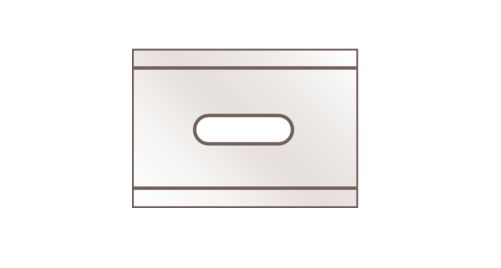 MARTOR Steel Square Safety Knife Blade 18.5 mm, 10 per Package