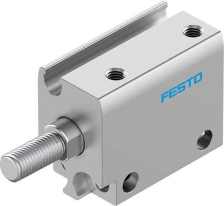 Festo Pneumatic Compact Cylinder - 8080583 10 mm Bore, 5 mm AEN Series, Single Acting Acting