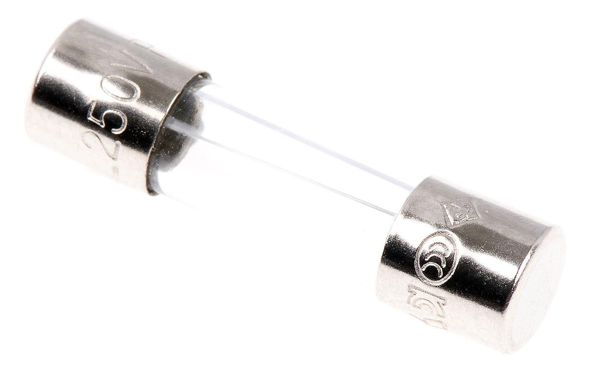 Littelfuse 2A T Glass Cartridge Fuse, 5 x 20mm