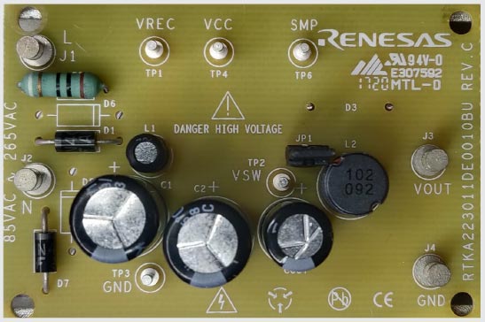 Renesas Electronics RAA223011 Buck Converter for RAA223011 for RAA2230114GSPAA0