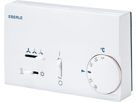 Eberle SPDT Thermostats, 6A, 230 V ac, +5 → +30 °C