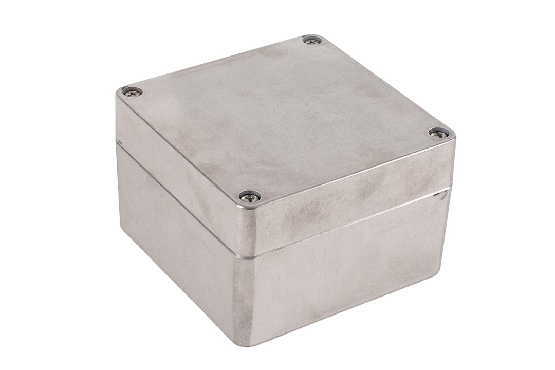 Hammond 1590Z Series Clear Die Cast Aluminium Alloy General Purpose Enclosure, IP68, 140 x 140 x 91mm