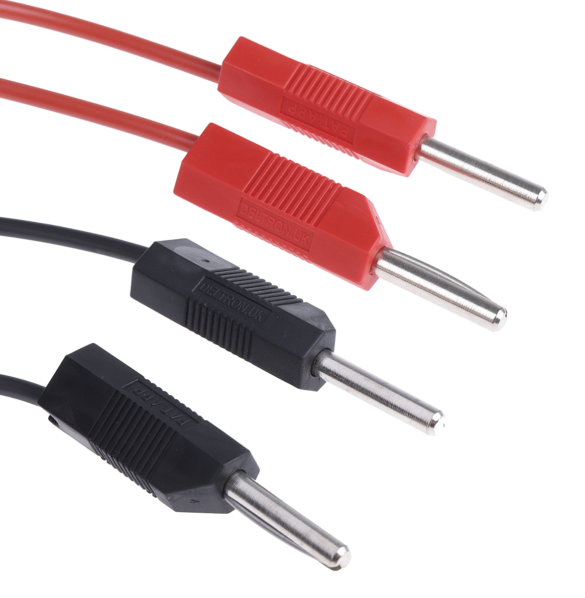 RS PRO Test Leads, 4A, 15V, Red/Black, 1m Lead Length