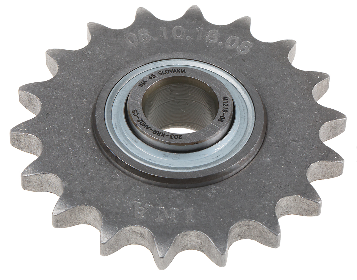 INA 18 Tooth Parallel Sprocket, KSR16-L0-08-10-18-08