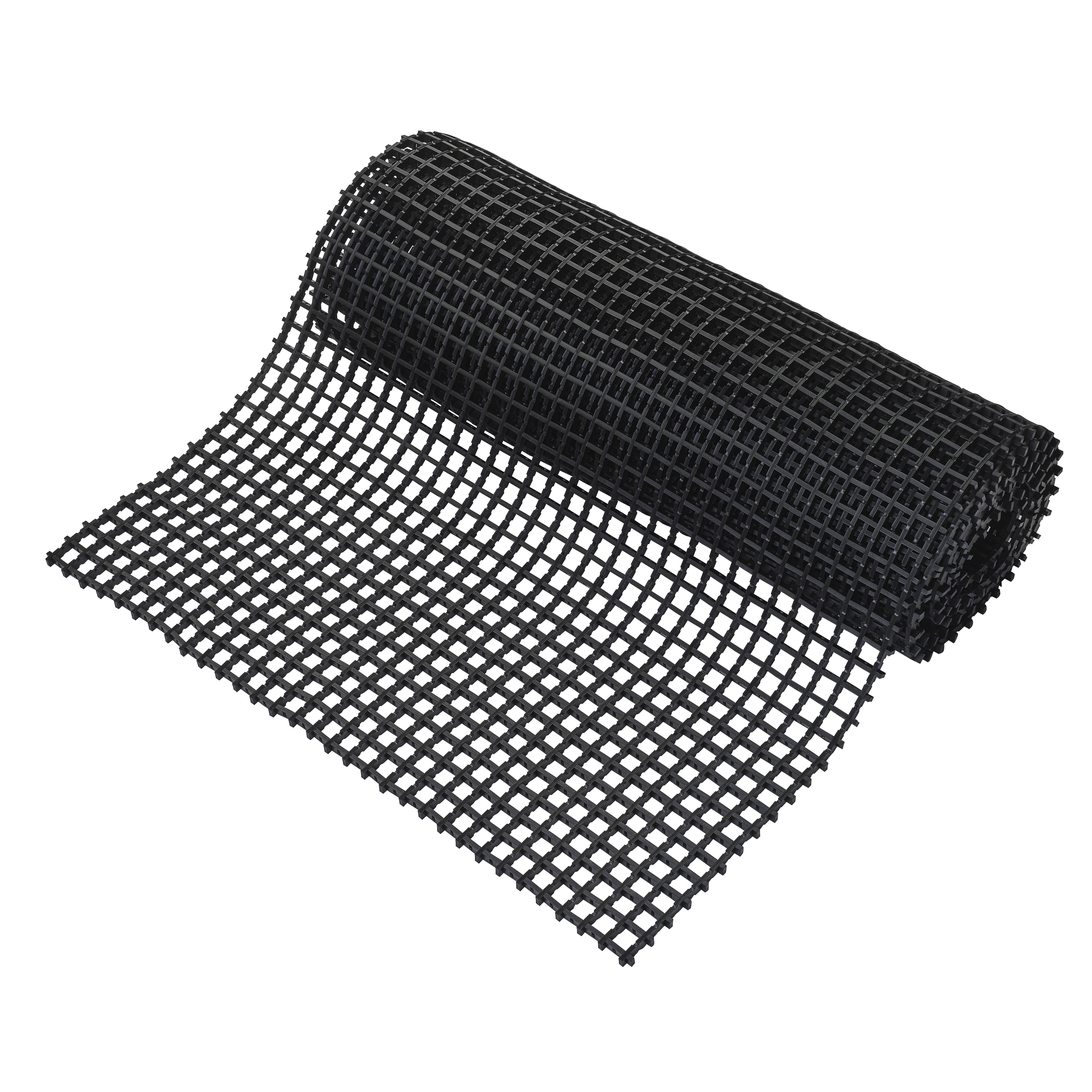 Coba Europe Black Anti-Slip PVC Mat, Cross Ribbed Finish 5m x 0.9m x 12mm