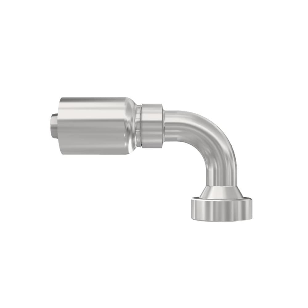 Parker Crimped Hose Fitting Hose to 2 in Flange, 1XN77-20-16